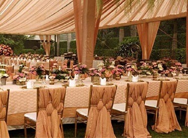 wedding tent and accessories